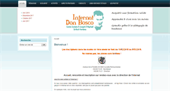 Desktop Screenshot of internatdonbosco-remouchamps.be